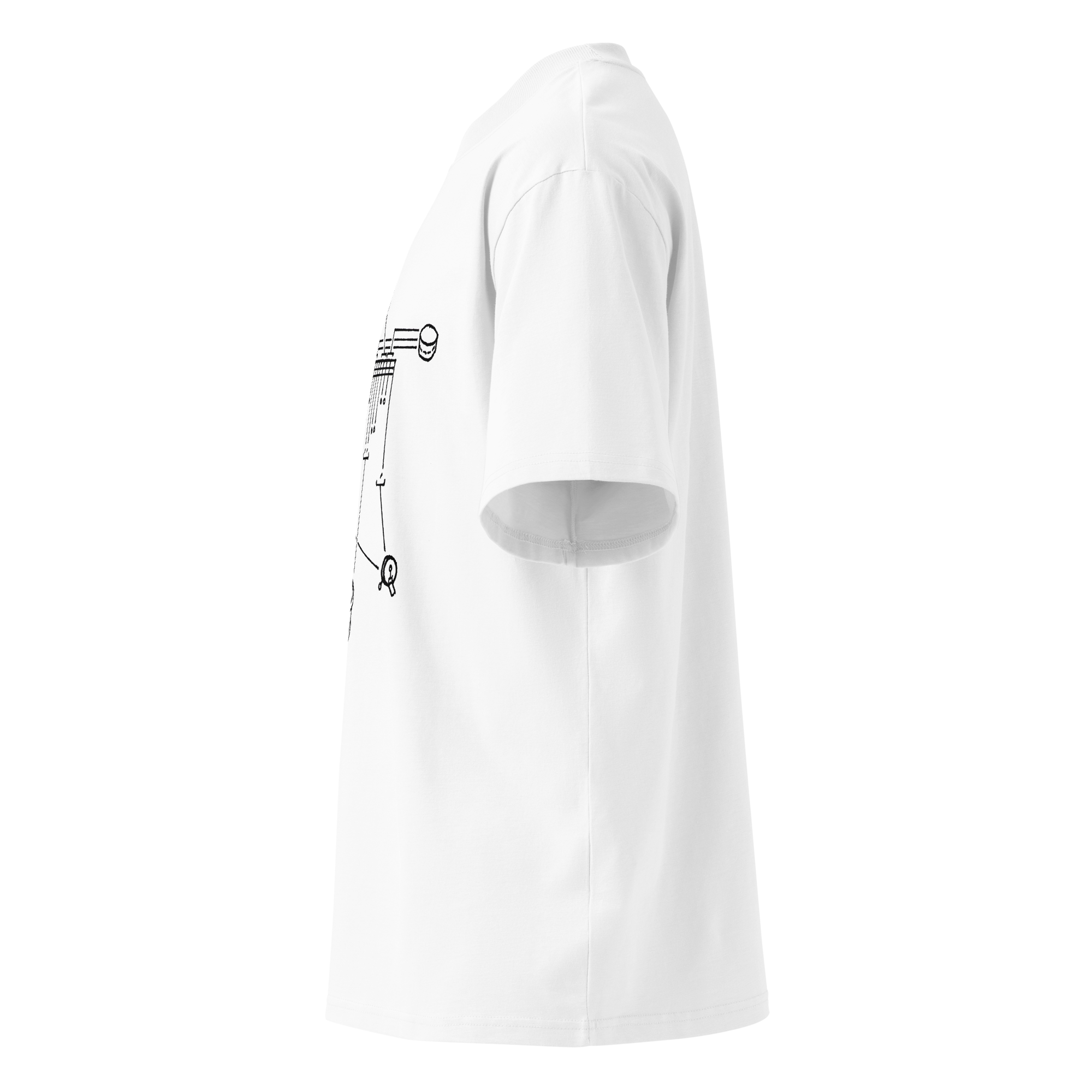 unisex-organic-oversized-high-neck-t-shirt-white-left-698876a5e12e5.png