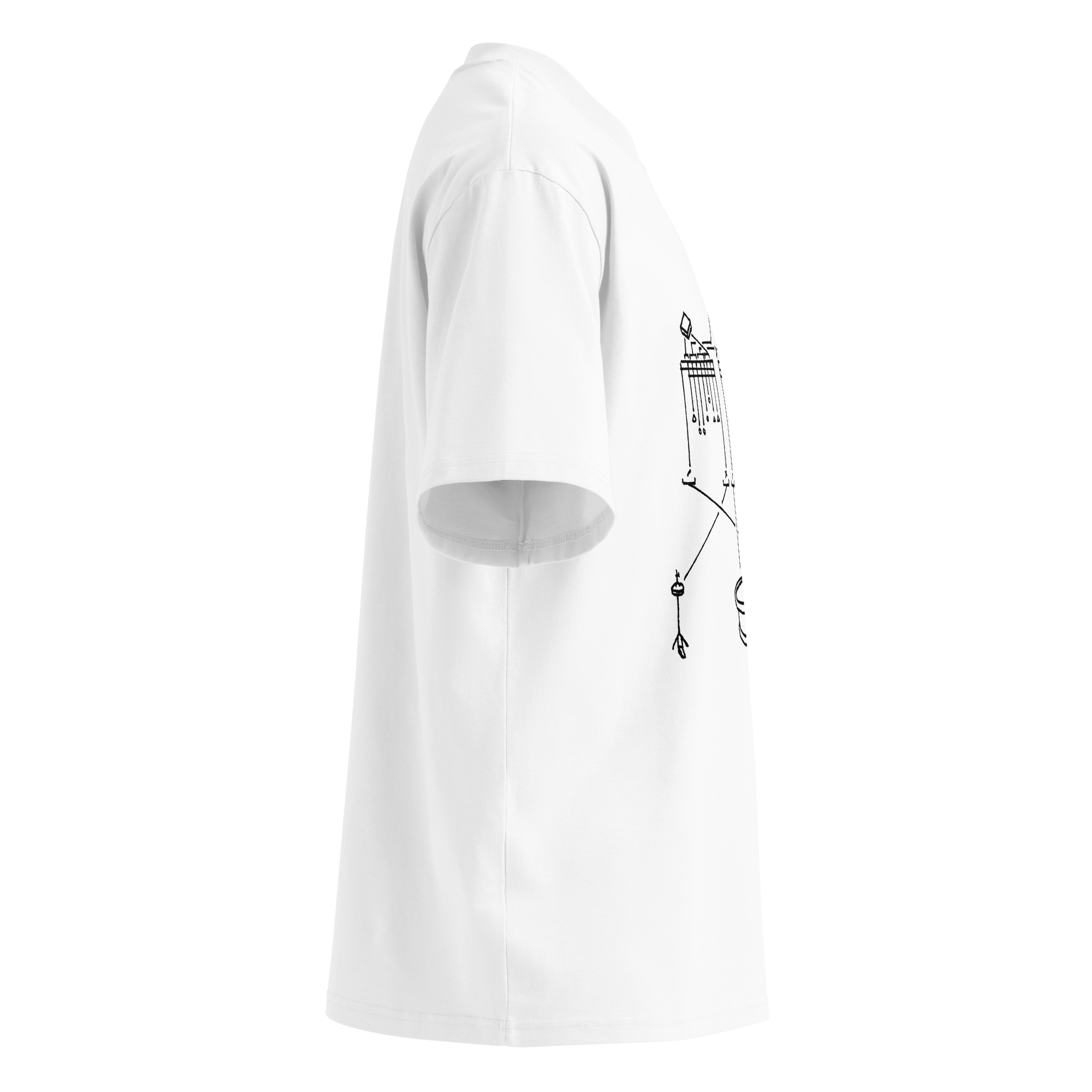 unisex-organic-oversized-high-neck-t-shirt-white-right-698876a5e25f5.png
